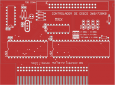 MSX Floppy Controller MSX   FDD 360/720Kb