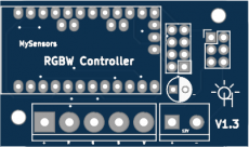MySensors RGBW Controller V1.3