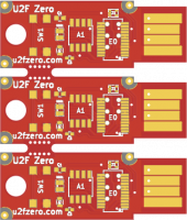 u2f zero panel gerbers