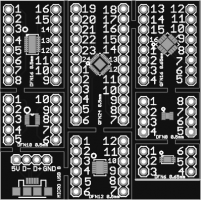 DFN and QFN to breadboard