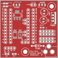 Arduino pro mini shield