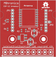 ESP 12 breakout board