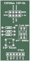 Esp8266 to ftdi programming card