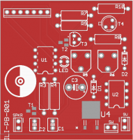 Single Chip Audio w/ Flashing LED