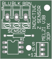 Inductive sensor board