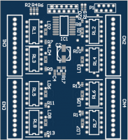 I2C relay board v1.1