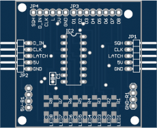 74HC595 Output w/ LED