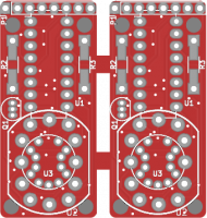 IN 12/Z573M nixie tube driver board, V1.0